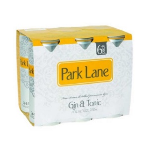 Picture of Park Lane Gin & Tonic 6pack Cans 250ml