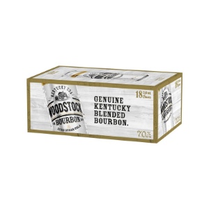 Picture of Woodstock 7% Bourbon & Zero Sugar Cola 18pack Cans 250ml