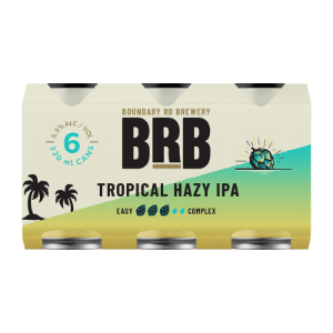 Picture of BRB Tropical Hazy IPA 6pk Cans 330ml