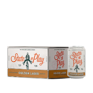Picture of State of Play Golden Lager 6pk Can 330ml