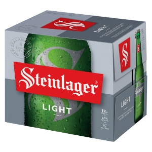 Picture of Steinlager Light 2.5% 12pk Bottles 330ml
