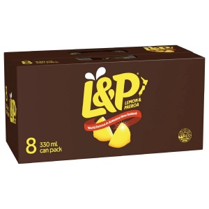 Picture of L&P 8pk Cans 330ml